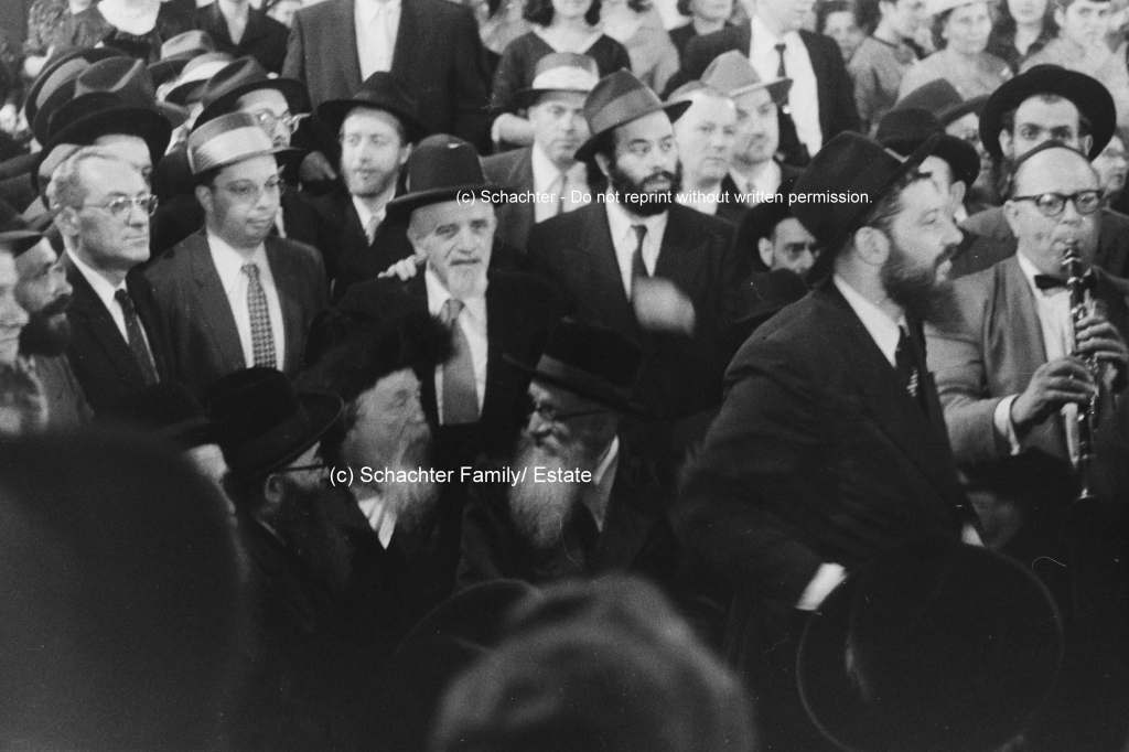 Reb Shlomo Carlebach at The Wedding of Reb Moshe Heschel, son of Rabbi